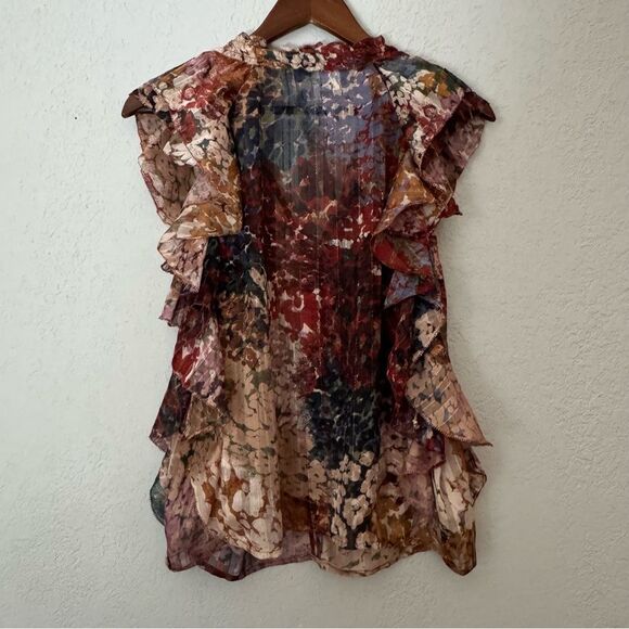 Dear John Multicolor Ruffle Blouse - Picture 7 of 7